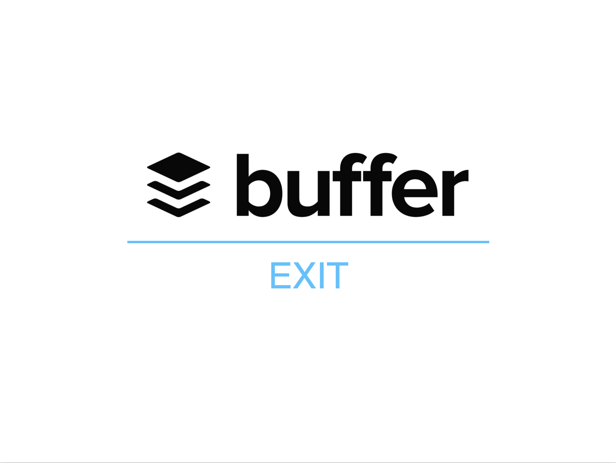 Buffer social media trajectory ventures